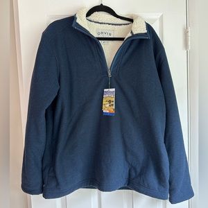 Orvis Men’s Fleece Lined Quarter Zip Pullover